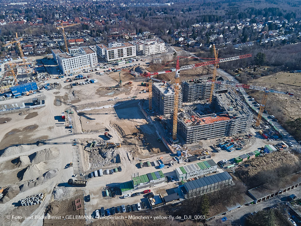 09.03.2022 - Baustelle PANDIONVERDE in Neuperlach  09.03.2022 - Baustelle PANDIONVERDE in Neuperlach